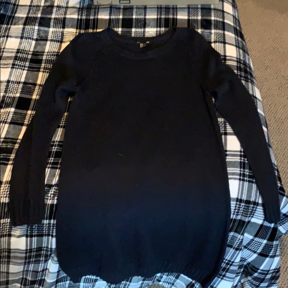 Long sleeve sweater dress